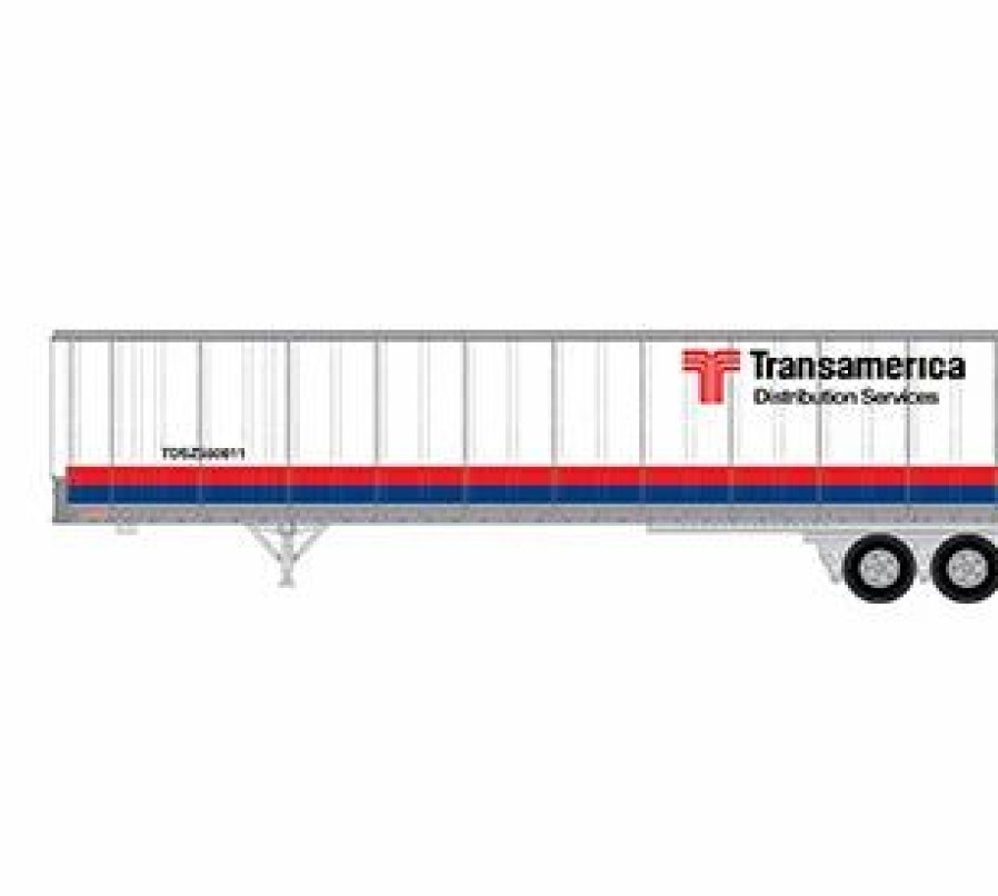 Vehicles * | Athearn 13837 N Scale 45 Fruehauf Z-Van Trailer Transamerica Tdsz 550011