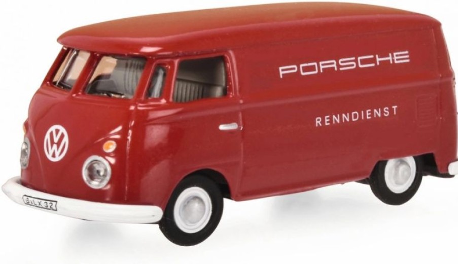 European Model Trains * | Schuco 452669800 Ho Scale (1:87) Volkswagen Vw T1 Porsche Renndienst