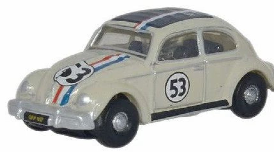 Vehicles * | Oxford Diecast Nvwb001 N Scale Volkswagen Vw Beetle Bug Herbie 53