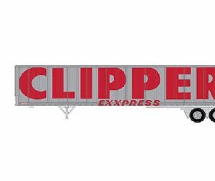 Vehicles * | Athearn 13836 N Scale 45 Fruehauf Z-Van Trailer Clipper Cxxz 250430