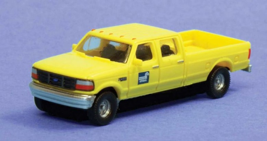 Vehicles * | River Point Station N383Jl9G8 N Scale 1992 Ford F Series Crew Cab Pickup And Service Truck Set Cr