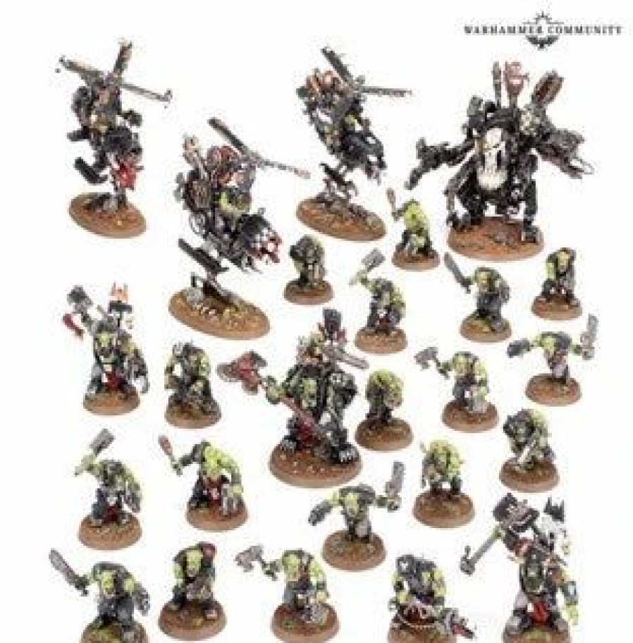 Games Workshop * | Games Workshop Warhammer 40K: Orks Combat Patrol