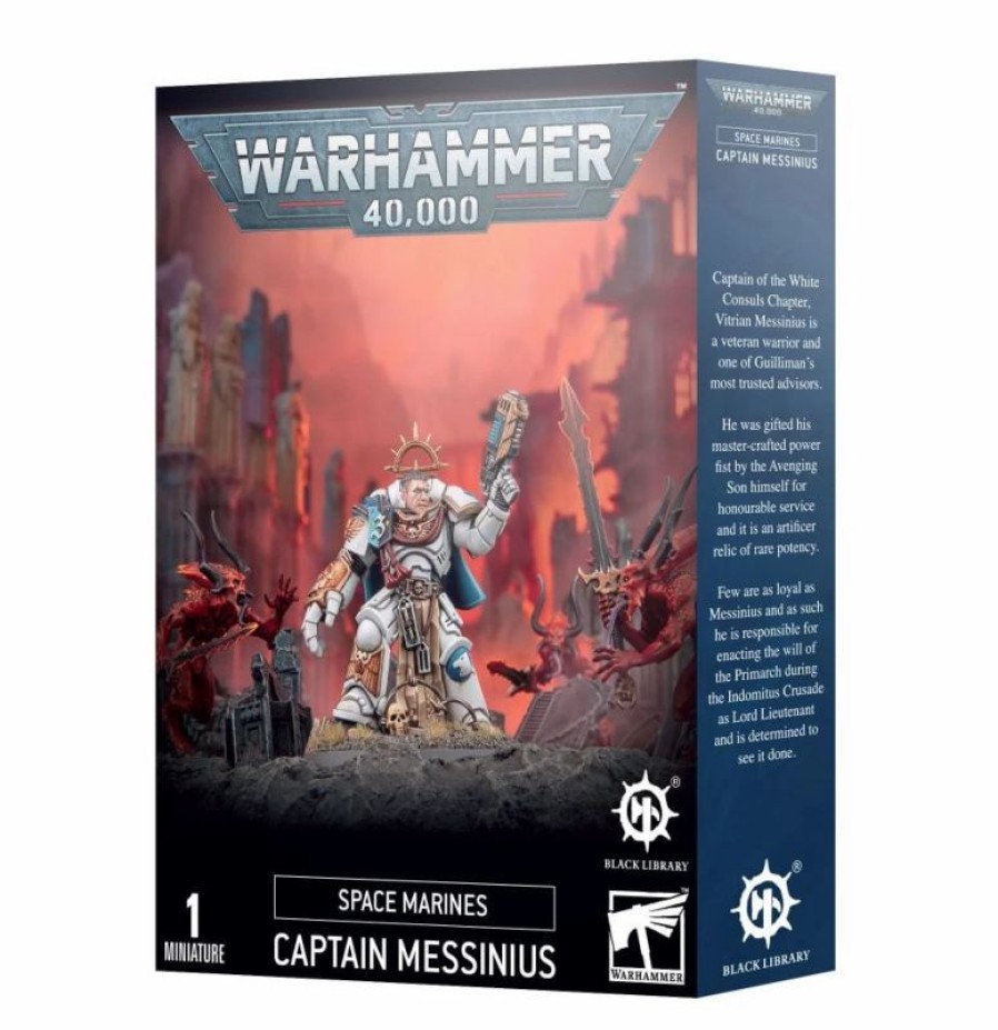 Games Workshop * | Games Workshop Bl: White Consuls: Captain Messinius