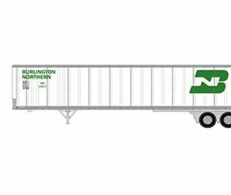 Vehicles * | Athearn 13833N Scale 45 Fruehauf Z-Van Trailer Burlington Northern Bnz 250155