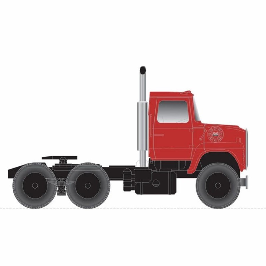 Vehicles * | Atlas 60000147 N Scale Ford 9000 Tractor (Matches Stroh'S Trailer)