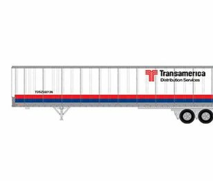 Vehicles * | Athearn 13838 N Scale 45 Fruehauf Z-Van Trailer Transamerica Tdsz 550136