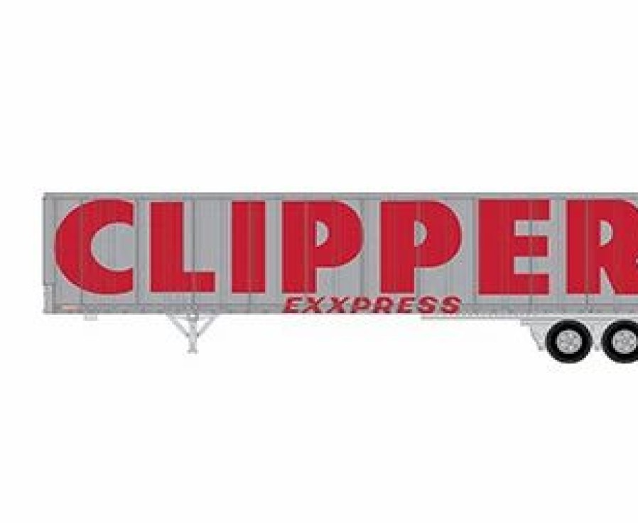 Vehicles * | Athearn 13835 N Scale 45 Fruehauf Z-Van Trailer Clipper Cxxz 250418