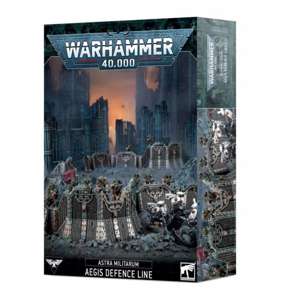 Games Workshop * | Games Workshop Astra Militarum: Aegis Defence Line