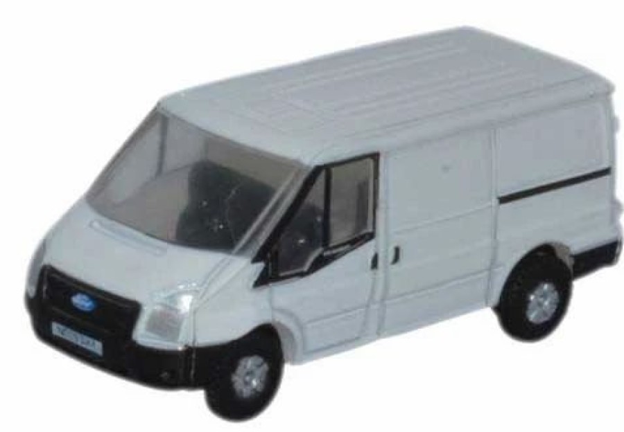 Vehicles * | Oxford Diecast Nft001 N Scale Ford Transit Van White Ford Transit Van White