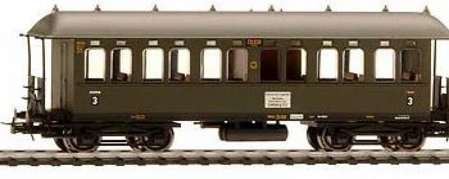 European Model Trains * | Liliput L381803 Ho Scale 3Rd Class Coach Deutsche Reichsbhan Dr Nos