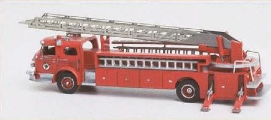 Vehicles * | Ghq 52009 N Scale American Lafrance 1000 Ladder Truck Unpainted Metal Kit