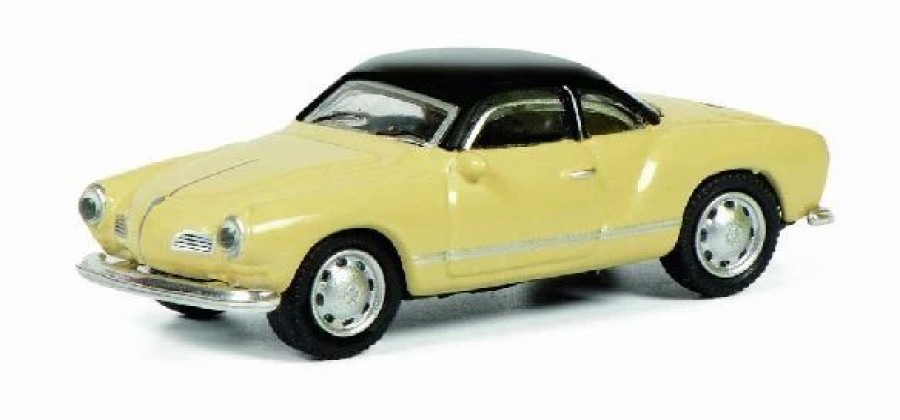 European Model Trains * | Schuco 452651100 Ho Scale (1:87) Vw Karmann Ghia Cream