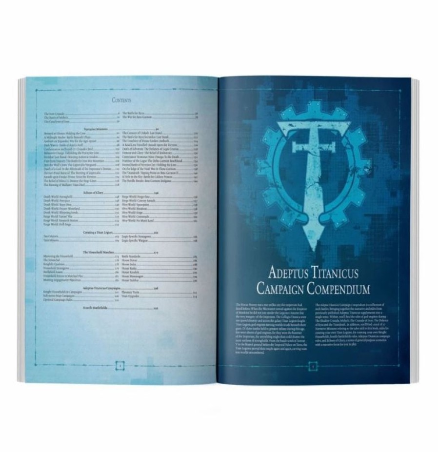 Games Workshop * | Games Workshop Adepticus Titanicus: Campaign Compendium