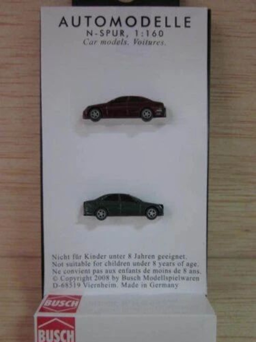 Vehicles * | Busch 8315 N Scale Mercedes-Benz C Class 4 Door Sedan 2 Pack (Colors May Vary)