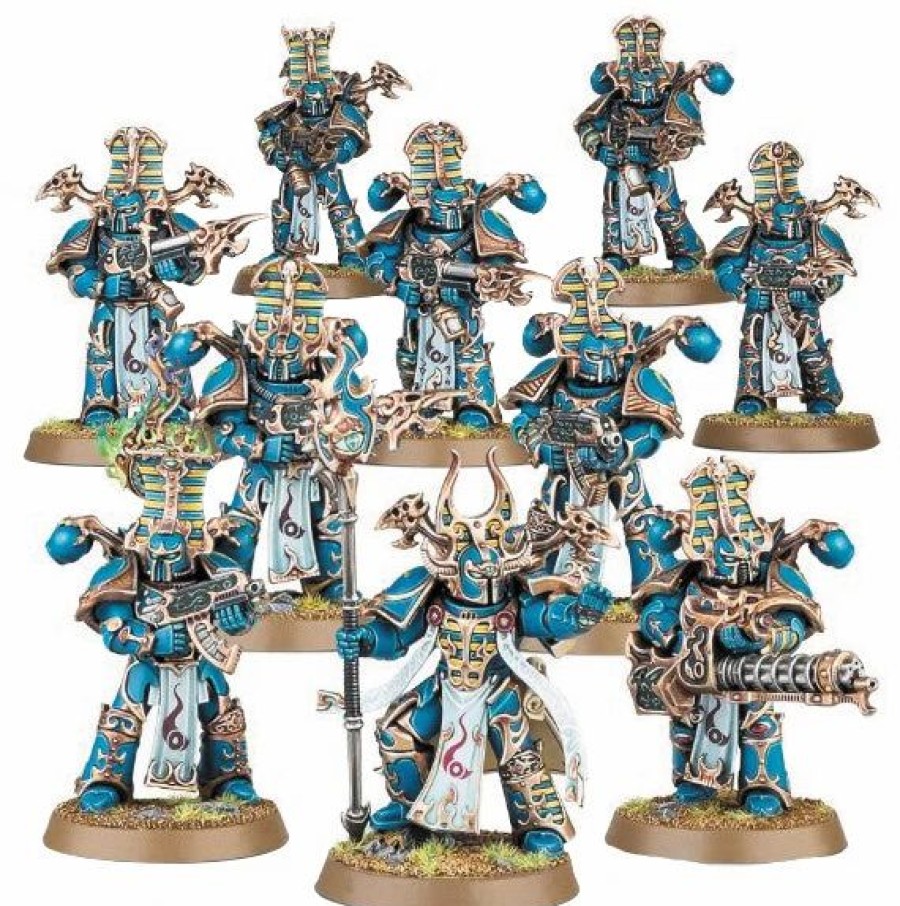 Games Workshop * | Games Workshop Warhammer 40K: Chaos Space Marine Thousand Sons Rubric Marines