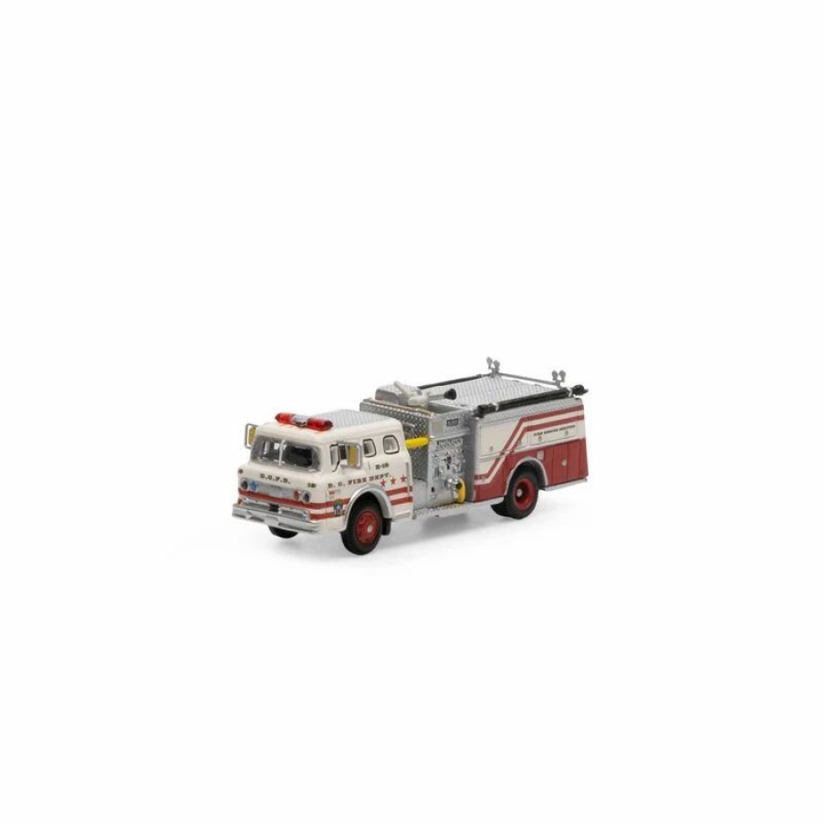 Vehicles * | Athearn 10298 N Scale Ford C Canopy Cab Pumper Fire Truck Washington Dc E-19