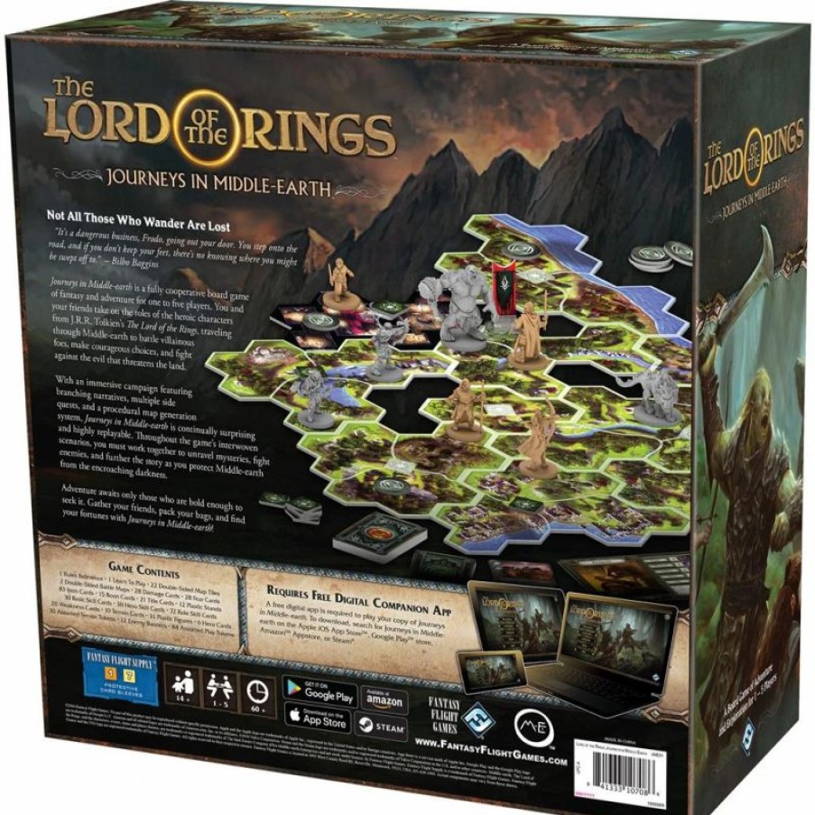 Board Games * | Fantasy Flight Games Lord Of The Rings: Journeys In Middle-Earth