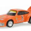 European Model Trains * | Schuco 452650100 Ho Scale (1:87) Porsche 935 Jagermeister Orange