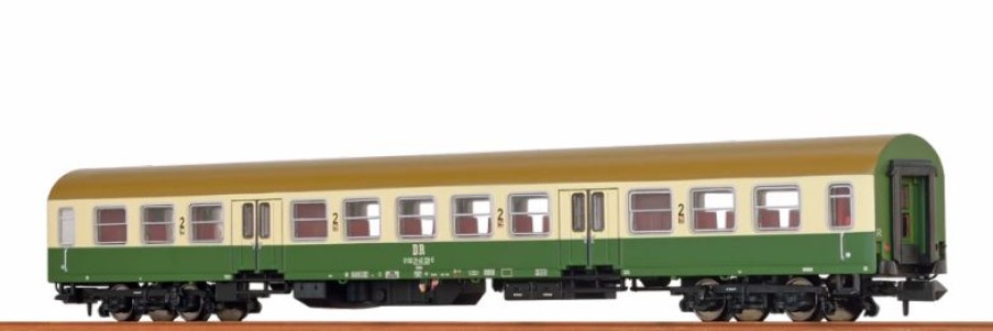 European Model Trains * | Brawa 65107 N Scale Passenger Coach 2Nd Class Bmhe Dr 5150 21-45 120-5 Iv Nos