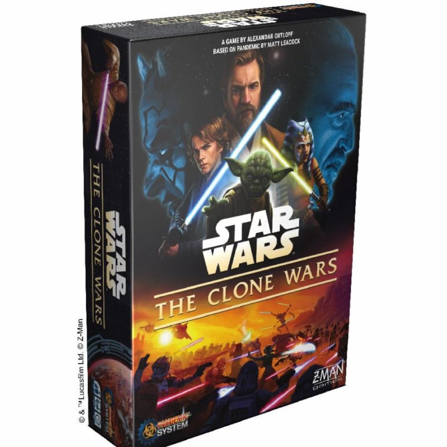 Board Games * | Z-Man Games Star Wars The Clone Wars: A Pandemic System Game Zm7126En