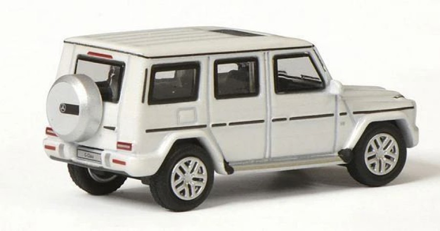 European Model Trains * | Schuco 452639700 Ho Scale (1:87) Mercedes Benz G-Class G-500 White