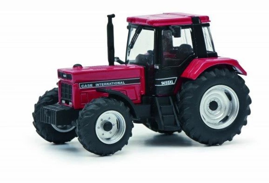 European Model Trains * | Schuco 452660800 Ho Scale (1:87) Case 1455 Xl Red Farm Tractor