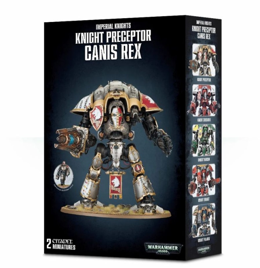 Games Workshop * | Games Workshop Warhammer 40K: Imperial Knights Knight Preceptor Canis Rex