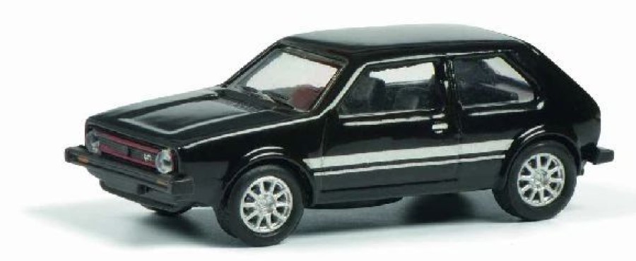 European Model Trains * | Schuco 452651200 Ho Scale (1:87) Vw Golf I Gti -Black